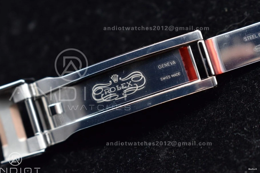 Gold Best Dial Edition Plated VR3235 904L 1:1 Yacht-Master Steel Black Rose Bracelet On 126621 SS Clean 1205